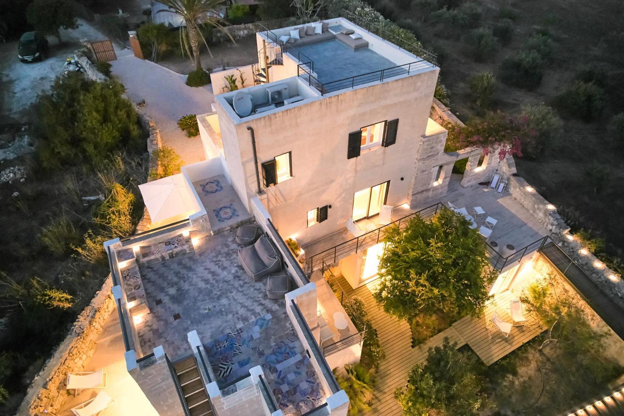 פאביננה Villa Rocce Bianche מראה חיצוני תמונה