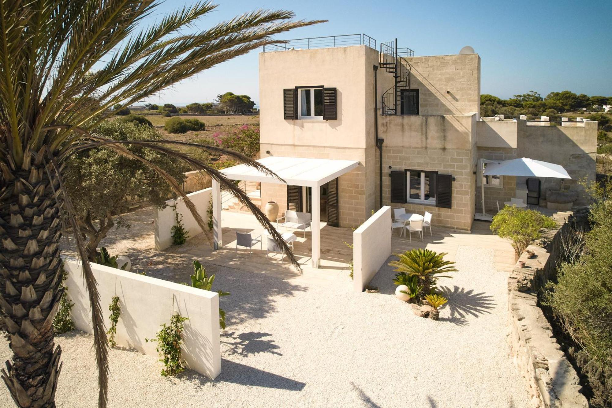 פאביננה Villa Rocce Bianche מראה חיצוני תמונה