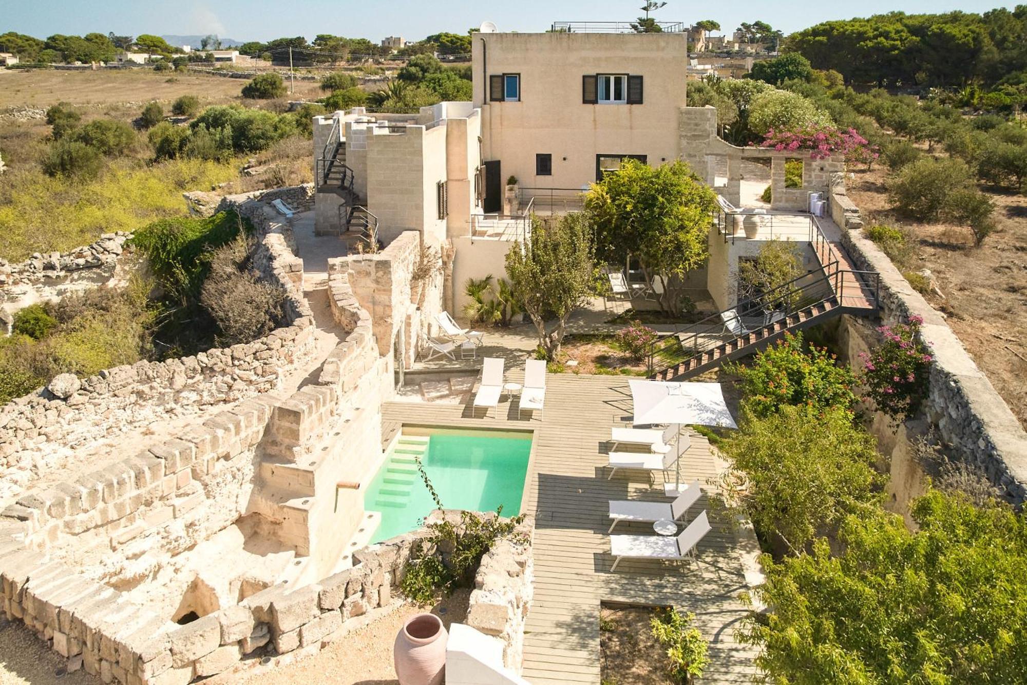 פאביננה Villa Rocce Bianche מראה חיצוני תמונה