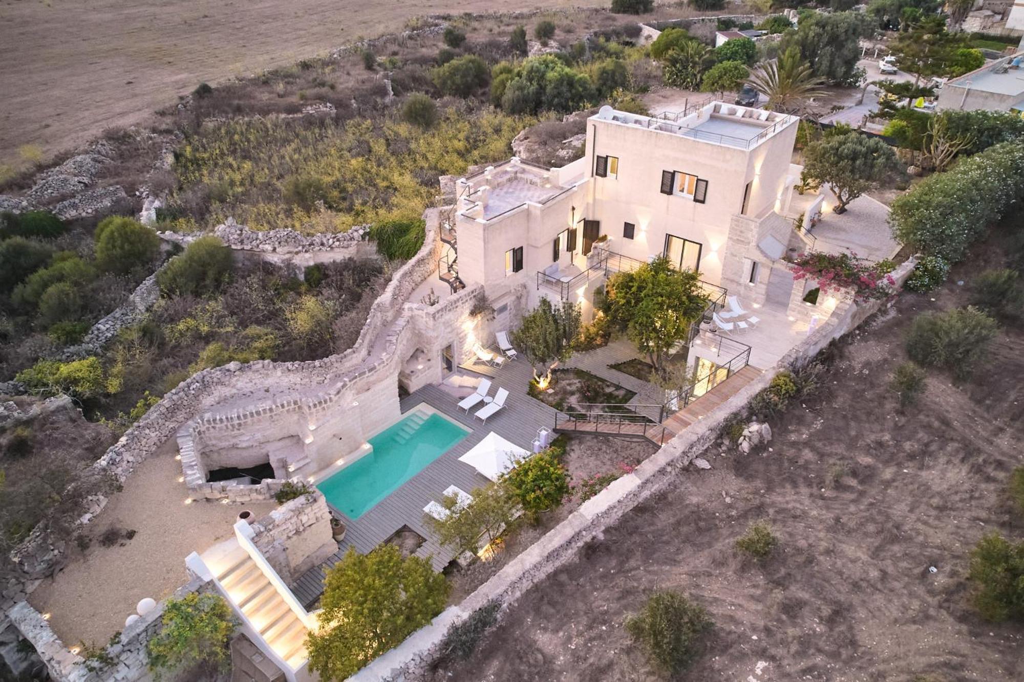 פאביננה Villa Rocce Bianche מראה חיצוני תמונה